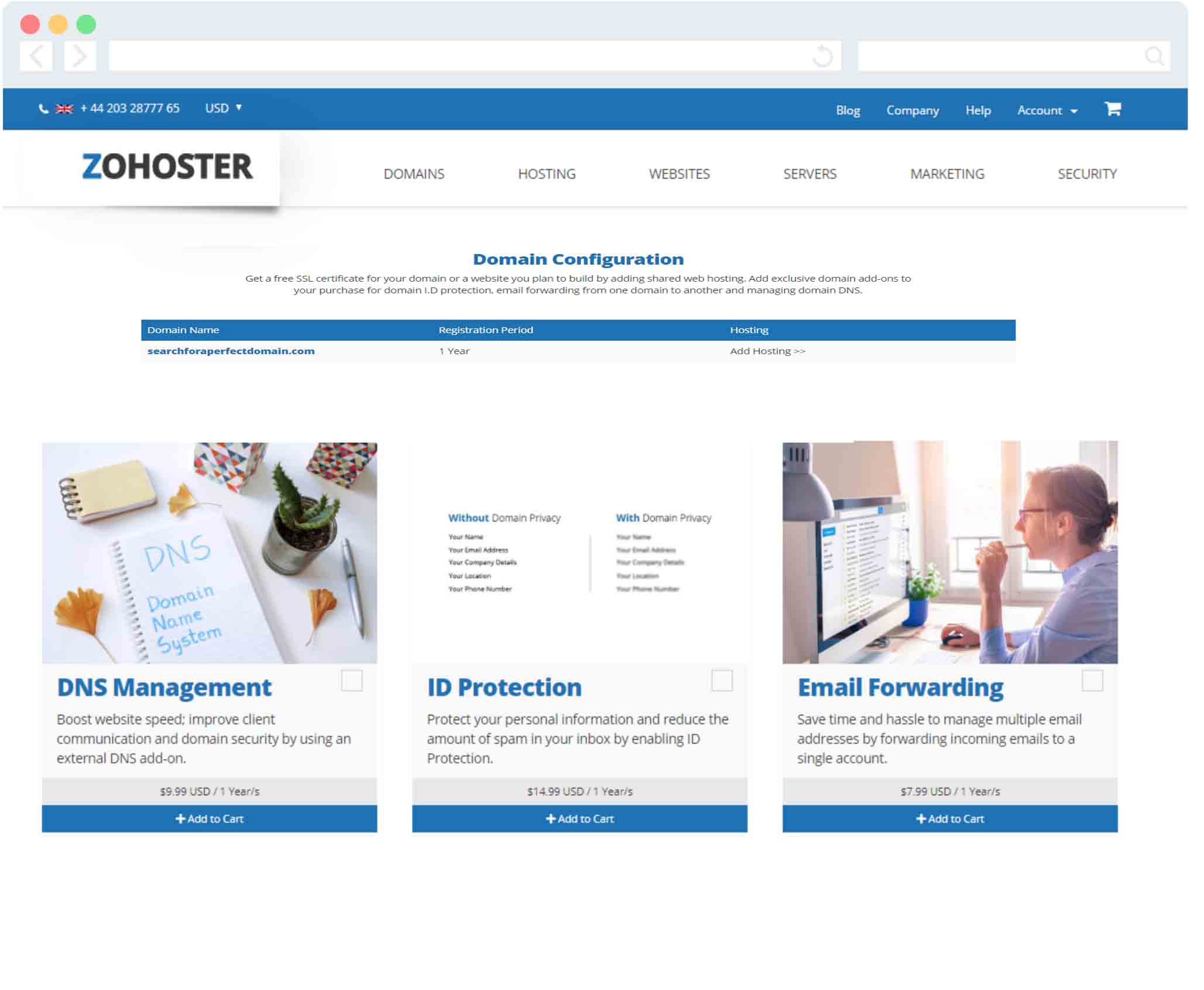 domain addons