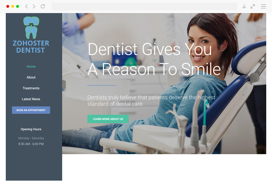 dentist-website-theme