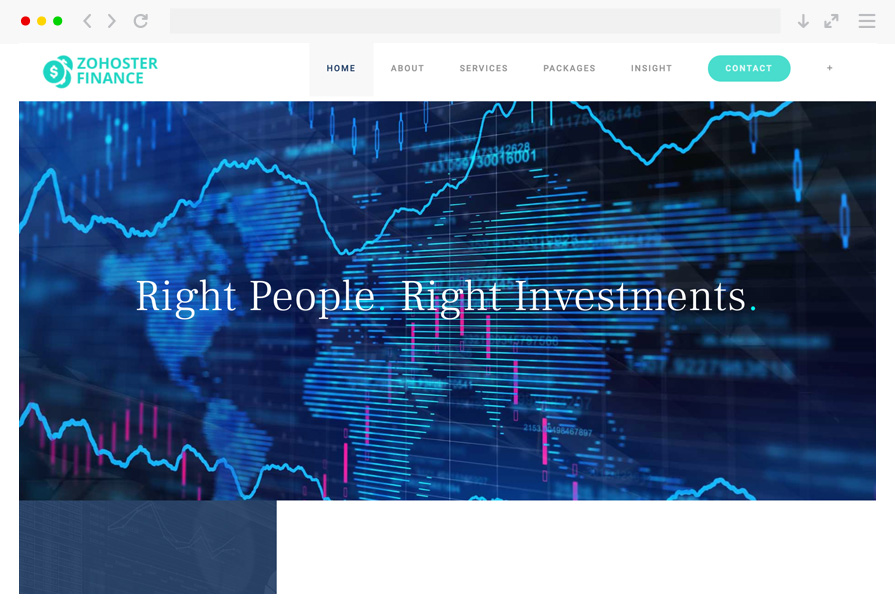 finance-website-theme